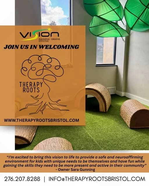 Vision LLC Welcomes New Client: Therapy Roots at West State Commons!